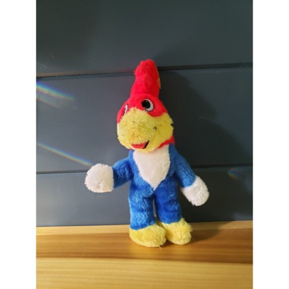 Vintage 80s Woody Woodpecker Plush